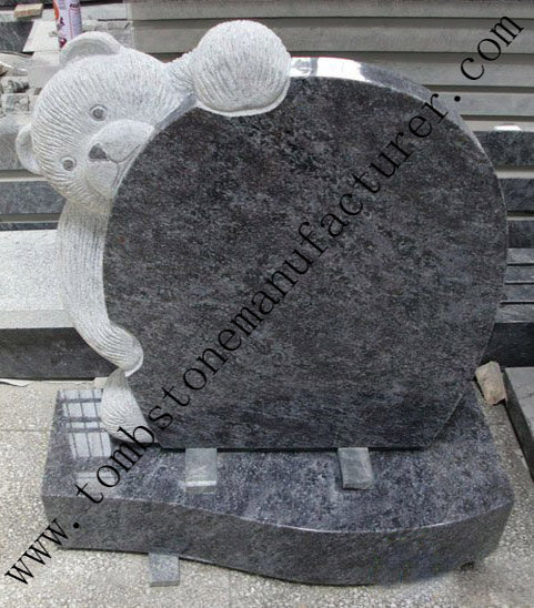 teddy bear headstone3